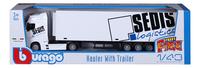 Bburago vrachtwagen Mercedes Trailer Sedis Logistics