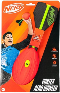 Nerf Sports Vortex ballon de football en mousse avec queue rouge