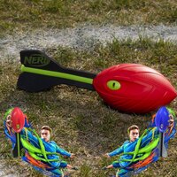 Nerf Sports Vortex ballon de football en mousse avec queue rouge-Image 1