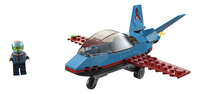 LEGO City 60323 Stuntvliegtuig-Vooraanzicht