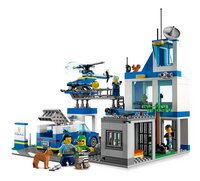 LEGO City 60316 Politiebureau-Vooraanzicht