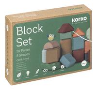 Korko Block Set - 20 stuks