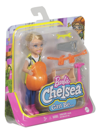 Barbie mannequinpop Chelsea Can Be... Construction Worker-Linkerzijde