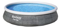 Bestway piscine Fast Set rotin gris Ø 3,96 m - H 0,84 m-commercieel beeld