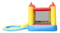 Happy Hop springkasteel Bouncy Castle met glijbaan en badje-Rechterzijde