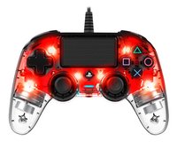 Nacon PS4 manette Wired Compact Controller LED rouge