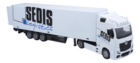 Bburago camion Mercedes Trailer Sedis Logistics-Côté gauche