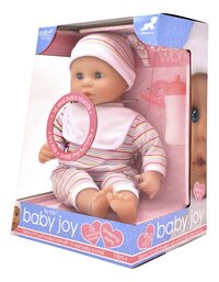 Dolls World zachte pop met geluid Baby Joy - 38 cm-Rechterzijde
