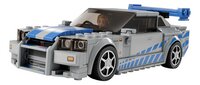 LEGO Speed Champions 76917 2 Fast 2 Furious Nissan Skyline GT-R (R34)-Vooraanzicht