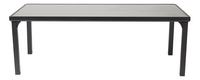 Wilsa tuintafel Black Edition L 210 x B 105 cm-commercieel beeld