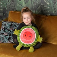 Cozy Noxxiez handwarmer knuffelkussen watermeloen 35 cm-Afbeelding 1