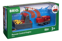 BRIO World 33213 Rode RC locomotief-Linkerzijde