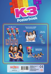 K3 sticker- + posterboek-Artikeldetail