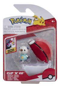 Pokémon Clip 'N' Go Wave 13 - Moustillon + Poké Ball