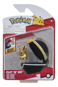 Pokémon Clip 'N' Go Wave 13 - Eevee + Luxury Ball-Vooraanzicht