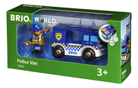 BRIO World 33825 Camion de police son et lumière-Côté droit