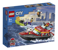 LEGO City 60373 Le bateau de sauvetage des pompiers