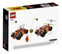 LEGO Ninjago 71780 Kai's Ninja racewagen EVO-Achteraanzicht