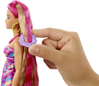 Barbie poupée mannequin Totally Hair - Fleurs-Image 1