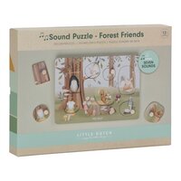 Little Dutch Geluidenpuzzel Hout Forest Friends FSC-Vooraanzicht