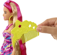 Barbie poupée mannequin Totally Hair - Fleurs-Image 2