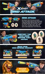Zuru blaster X-Shot Dino Attack Claw Hunter-Artikeldetail