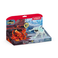 Schleich Figurine Pieuvre de Feu vs Insecte de Glace-Image temporaire