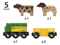 BRIO World 33404 Train des animaux de la ferme-Détail de l'article