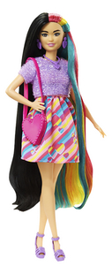 Barbie poupée mannequin Totally Hair - Cœurs-Côté gauche