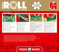 Jumbo tapis de puzzle Puzzle & Roll 1500-Arrière