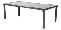 Wilsa tuintafel Black Edition L 210 x B 105 cm-Linkerzijde