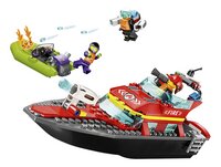 LEGO City 60373 Le bateau de sauvetage des pompiers-Détail de l'article