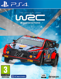 PS4 WRC Generations ENG/FR-Vooraanzicht