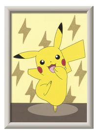 Ravensburger Schilderen op nummer Pokémon Pikachu-Vooraanzicht