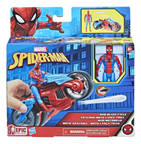 Spider-Man Arachno-moto lance-toile-Vue du haut