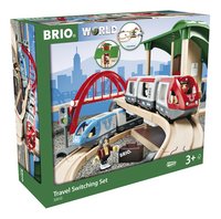BRIO World 33512 Treinset met perron-Linkerzijde