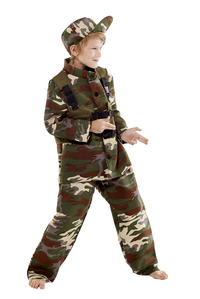 DreamLand déguisement Militaire taille 128-Image 4