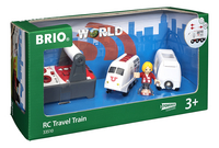BRIO World 33510 Witte RC locomotief-Linkerzijde