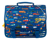 Stones and Bones cartable Lily Traffic Jam Electric Blue 38 cm