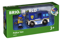 BRIO World 33825 Camion de police son et lumière-Côté gauche