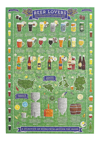 Puzzle Beer Lover's Jigsaw-Avant