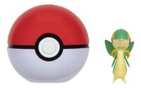 Pokémon Clip 'N' Go Wave 13 - Snivy + Poké Ball-Vooraanzicht