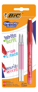 Bic rollerball Gel-ocity illusion rouge