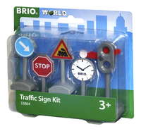 BRIO World 33864 Verkeersborden kit-Rechterzijde