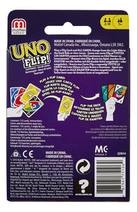 UNO Flip - Mattel Games - Kaartspel-Achteraanzicht