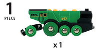 BRIO World 33593 Grote groene locomotief op batterijen-Artikeldetail