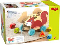 HABA Babyspeelgoed Trekfiguur Eekhoorn-Vooraanzicht