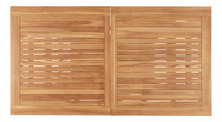 Verlengbare tuintafel Dakota rechthoekig L 180/240 x B 100 cm-Bovenaanzicht