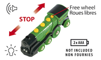BRIO World 33593 Grote groene locomotief op batterijen-Artikeldetail