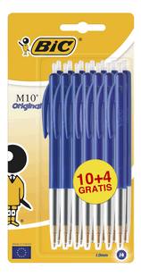 Bic stylo à bille M10 Original bleu - 14 pièces